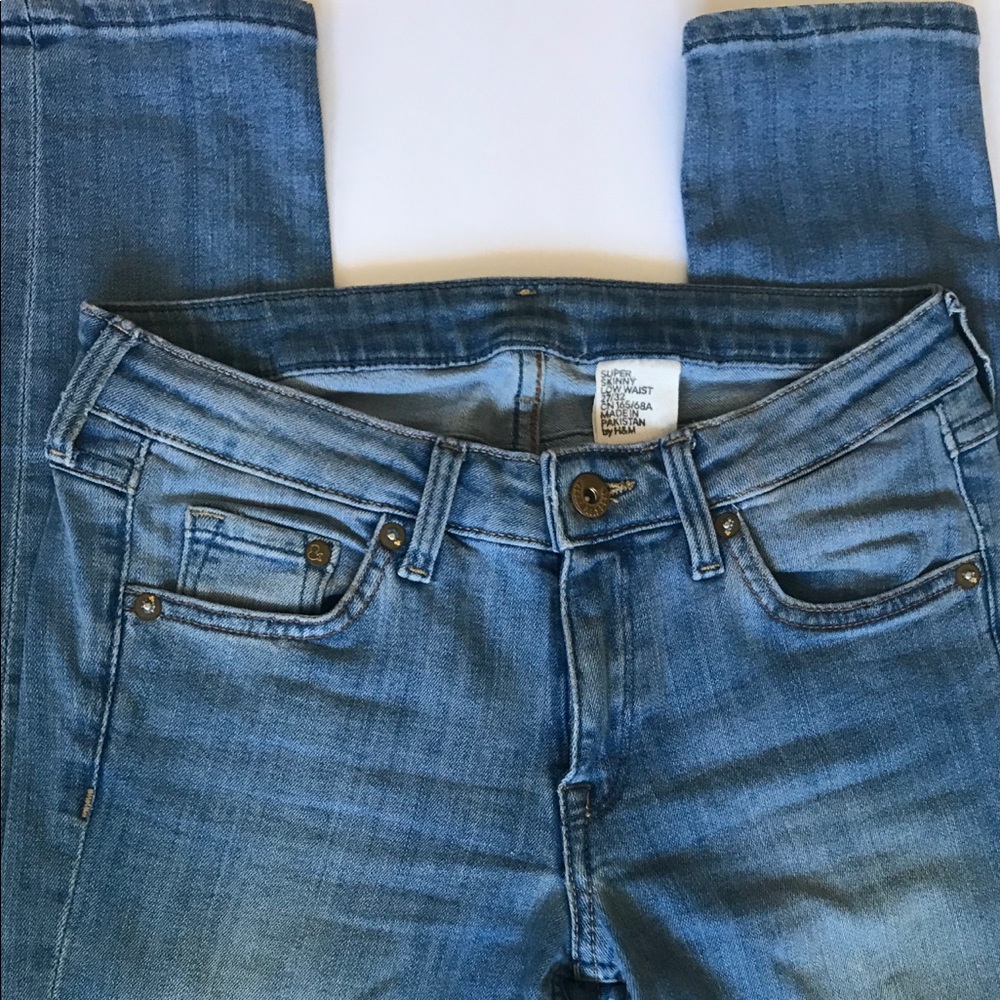 H&M Super Skinny Low rise Jeans